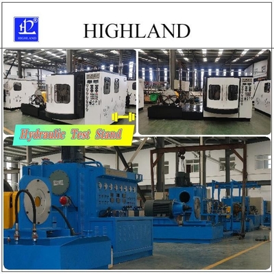 Hidrolik pompalar ve motorlar için 90 kW hidrolik test basamakları 380 L/Min akış hızı
