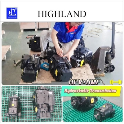 Hidrolik Transmisyon Sistemi Aksyal Piston Pompası ile Test Edildi ve Tamamen Özelleştirildi