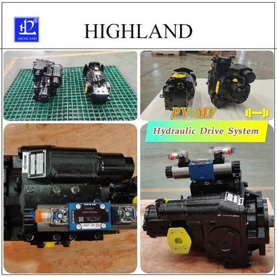 El yükleme verimliliği için 42Mpa hidrolik motor pompa sistemi