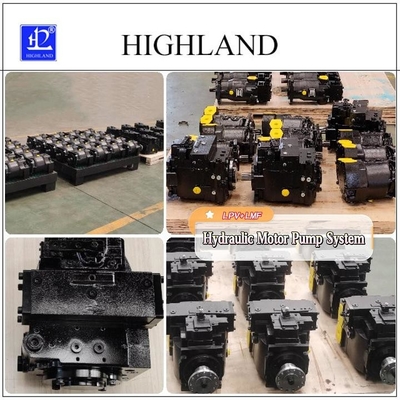 Motor Tipi Özelleştirilebilir Hidrolik Bileşenler İçin Hidrolik Sürülen Pompa