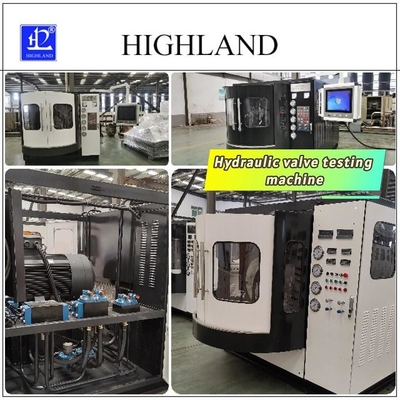 Rotary Borma Rig Destek özelleştirme için Tam Otomatik Hidrolik Valf Test Makinesi