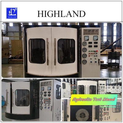 110 Kw Hidrolik Test Standları Kömür Madenleri için Hidrolik Pompa Motor Test Ekipmanı