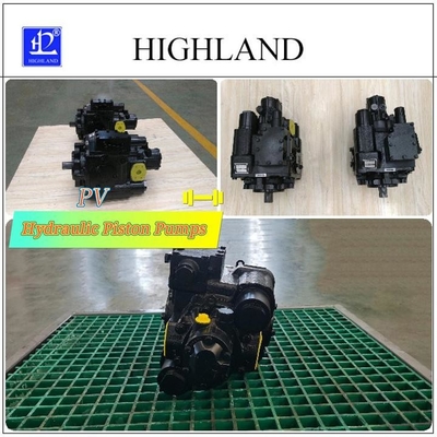 Hidrolik iletimde 35Mpa nominal basınç için dökme demir hidrolik piston pompaları
