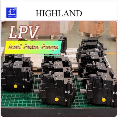 Hidrolik Değişken Taşınma Aksyal Piston Pompası LPV90 Hidrostatik Transmisiyonlar için