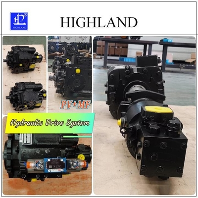 Yumuşak ve güçlü performans için hidrolik motor pompa sistemi