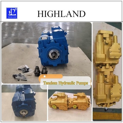 Değişken Değişken Hidrolik Piston Pompaları Ağır Görevli Hidrolik Transmisiyon için