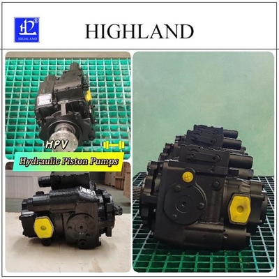 İnşaat Makineleri Standart Paket Yapıkabı Kutusu ile Hidrolik Piston Pompaları