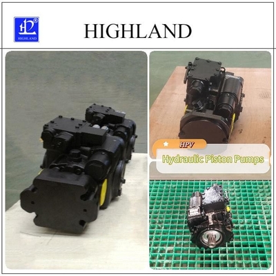 İnşaat Makineleri Standart Paket Yapıkabı Kutusu ile Hidrolik Piston Pompaları
