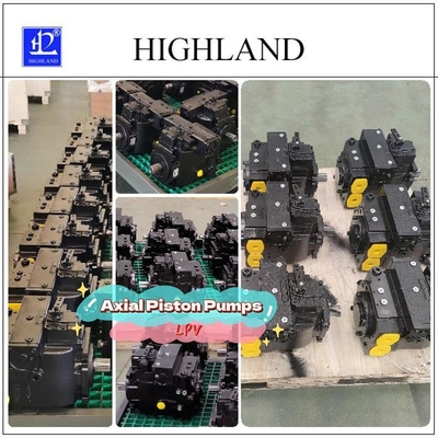Standart Paket Hidrolik Sistemler İçin Siyah Hidrolik Piston Pompaları