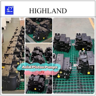 Standart Paket Hidrolik Sistemler İçin Siyah Hidrolik Piston Pompaları