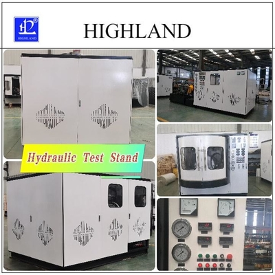 Hidrolik pompa ve motorların test edilmesi 450L/dakikada akış hızı Hidrolik test bankları