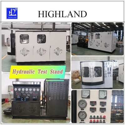 Hidrolik pompa ve motorların test edilmesi 450L/dakikada akış hızı Hidrolik test bankları