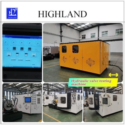 HIGHLAND kömür madeni özel hidrolik valf test makinesi