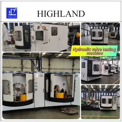 HIGHLAND kömür madeni özel hidrolik valf test makinesi