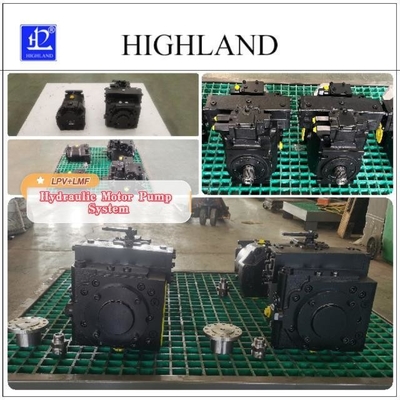 Hidrolik Motor Pompası El Yükleme Yüksek Güçlü Uygulamalar için dökme demir pompası