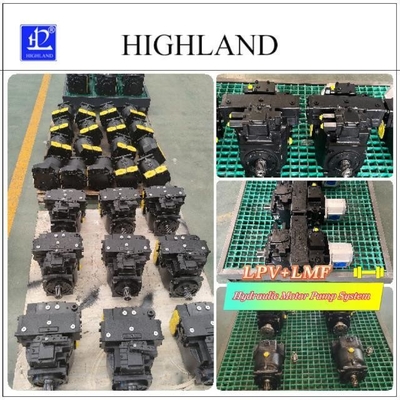 Hidrolik Motor Pompası El Yükleme Yüksek Güçlü Uygulamalar için dökme demir pompası