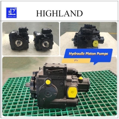 Siyah Değişken Yer değiştirme Aksyal Piston Hidrolik Pompa