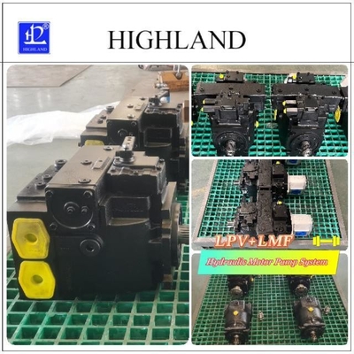 Gelişmiş Teknoloji Hidrolik Pompa Motor Sistemi 42mpa 90ml/r