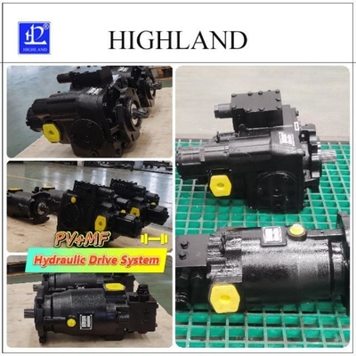 Otomatik Aksyal Piston Pompası Hidrolik Sürüş Sistemi Dünya çapında Satış Plywood Case Bileşenleri