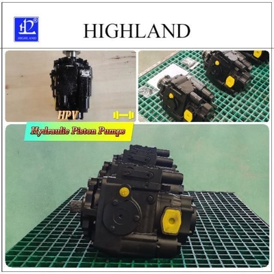 Değişken Taşınma Aksyal Piston Pompası Siyah dökme demir Hidrolik Kaynak Güç
