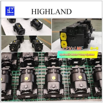 Hidrolik Motor Pompa Sistemi Özel Yapılandırılmış dökme demir malzemesi ile