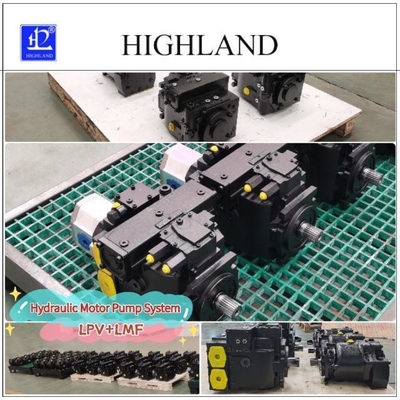 Hidrolik Motor Pompa Sistemi Özel Yapılandırılmış dökme demir malzemesi ile