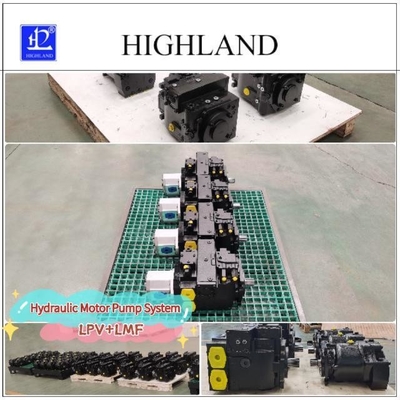 %97 Verimlilik Yapı Makineleri için dökme demir hidrolik motor pompası