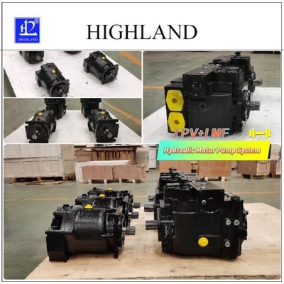 %97 Verimlilik Yapı Makineleri için dökme demir hidrolik motor pompası