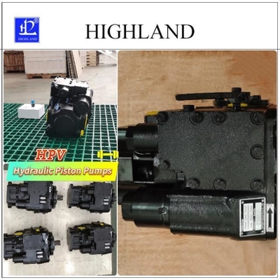 35Mpa nominal basınçlı hidrolik sistemler için değişken hareketli eksenli piston pompası