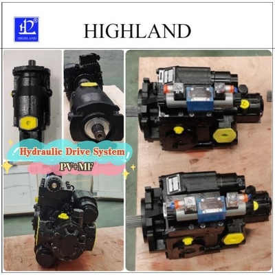 Aksyal Piston Pompası Hidrolik Sürüş Sistemi Çeşitli Uygulamalar İçin Otomatik Kontrol