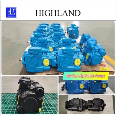 Çeşitli uygulamalar için Swash Plate Tandem Hidrolik Pompaları