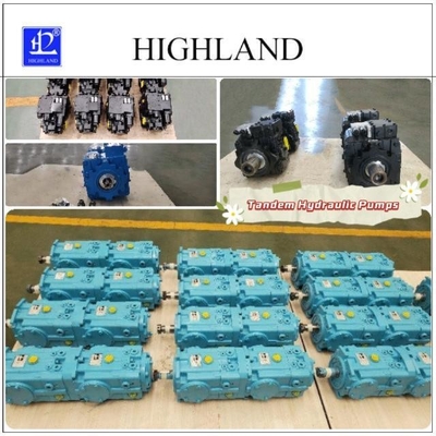 Çeşitli uygulamalar için Swash Plate Tandem Hidrolik Pompaları