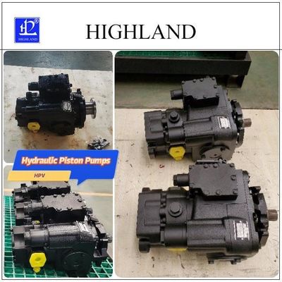 Highland HPV110-MA-R-23 Eksenel Pistonlu Pompa 110 ml/r 42MPa Tarımsal Biçerdöver Hidrolik Sistemi için Yüksek Basınç