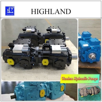 Düzgün Çalışma İçin Eğik Plaka Tasarımlı Tandem Hidrolik Pompalar