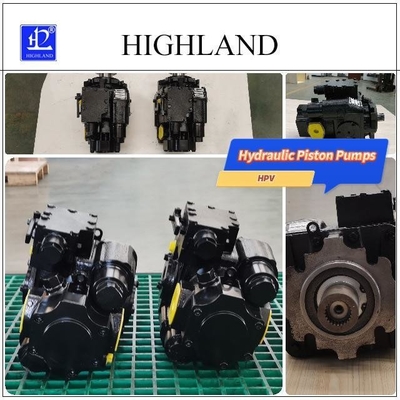El yükleme hidrolik piston pompası HPV110 yüksek basınçlı piston pompası