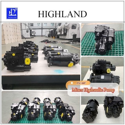SPV23 Flange Mount Mixer Hidrolik Piston Pompaları 42Mpa Zirve Basıncı