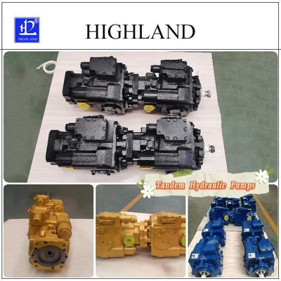Endüstriyel Prosesler İçin Değişken Deplasmanlı Tandem Hidrolik Pompalar