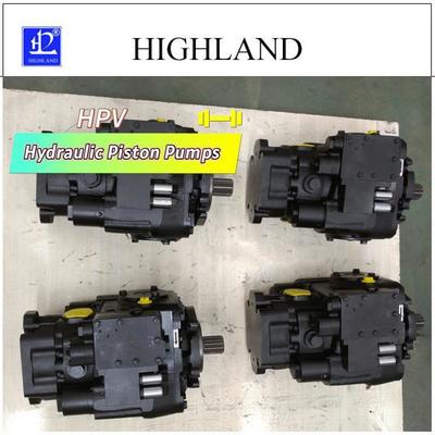 El yükleme hidrolik piston pompaları Sürekli hidrolik şanzıman için standart