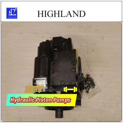 150KW Maksimum Güçli Piston Pompası HIGHLAND Hidrostatik Transmisiyon