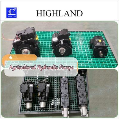Highland %97 verimlilik dökme demir değişken yer değiştirme hidrolik eksenli pompa tarım makineleri için