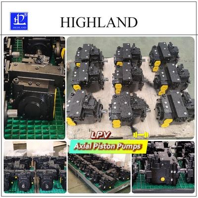Highland HPV110-MA-L-23 Eksenel Pistonlu Pompa 110 ml/r Biçerdöver Tahrik için Yüksek Verimli Değişken Deplasmanlı